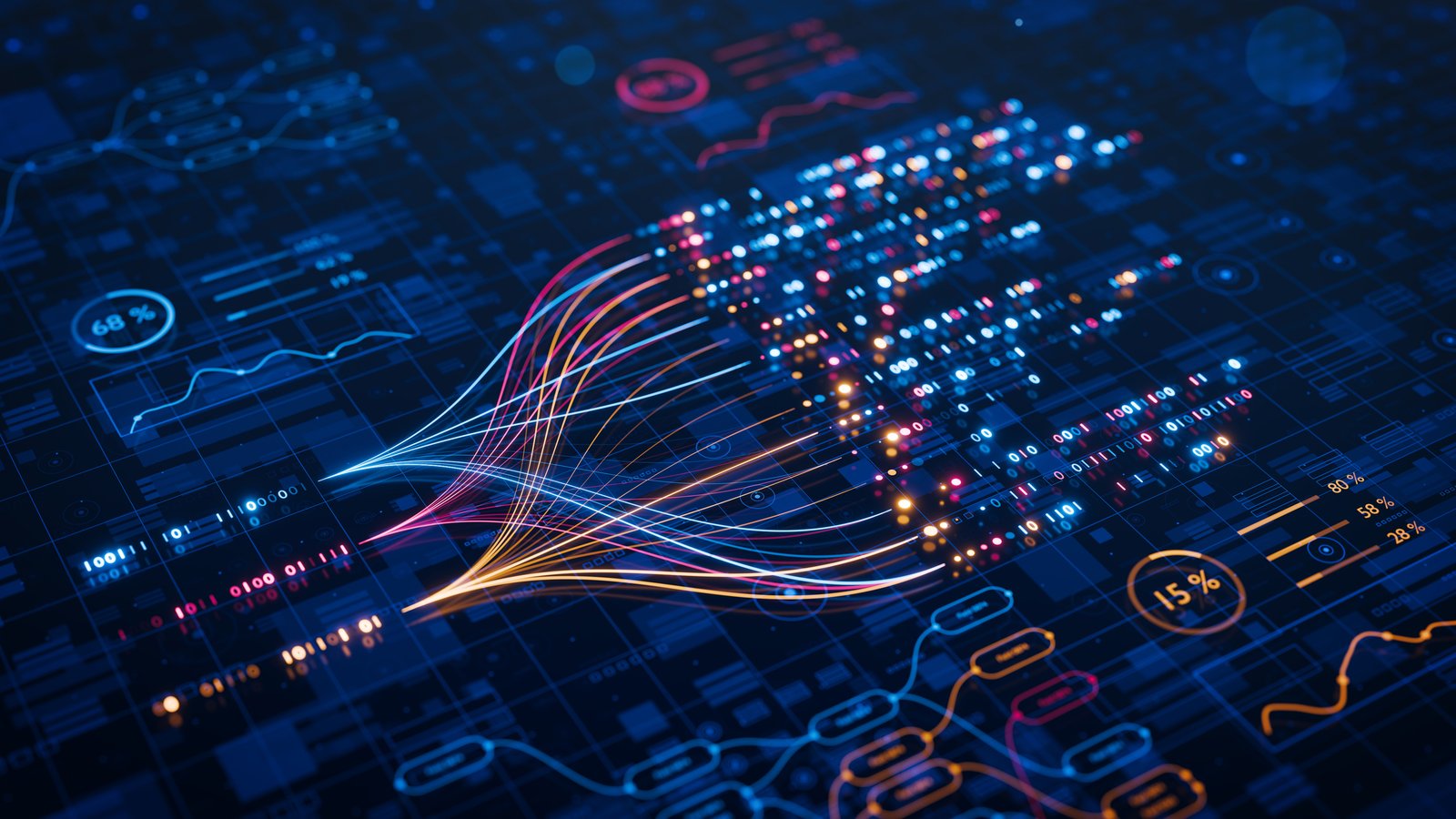 Data visualization background